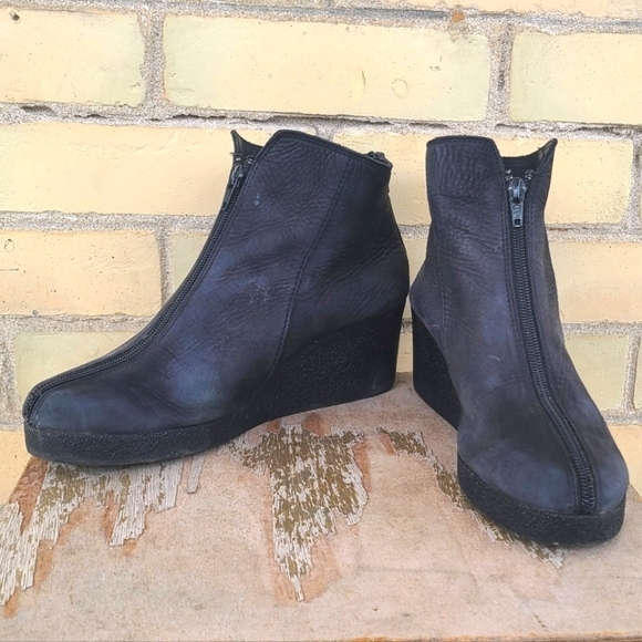 Arche Leather Ankle Boots - Picture 3 of 12